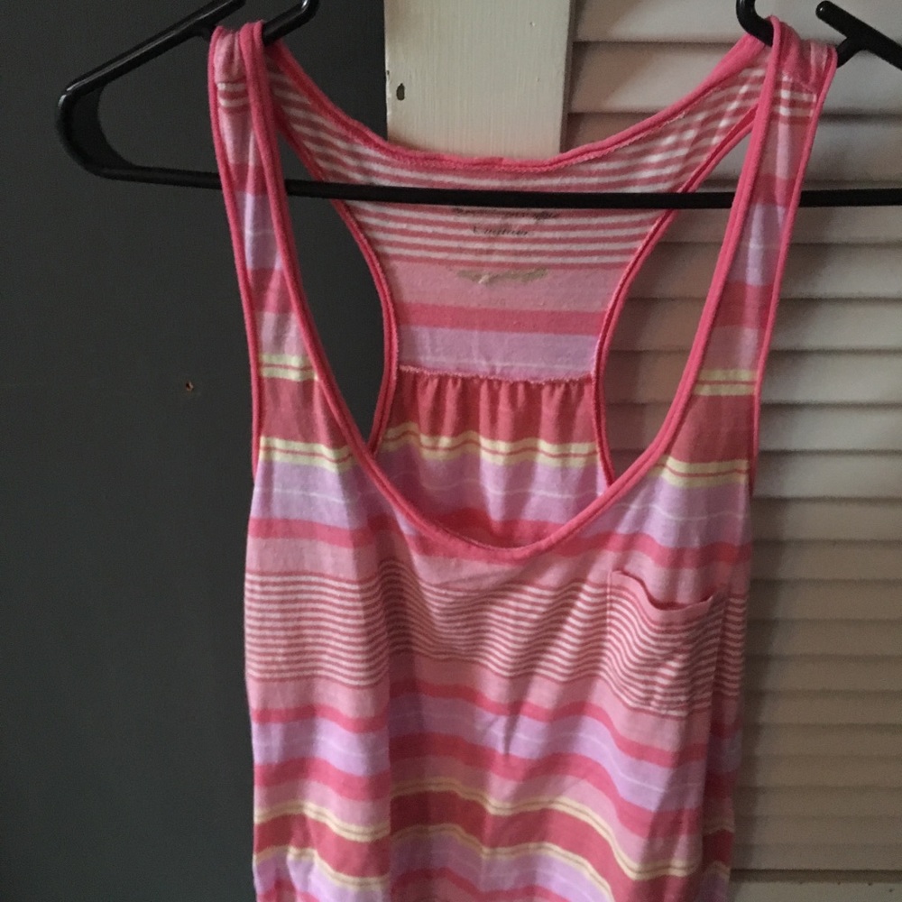 AEO striped tank